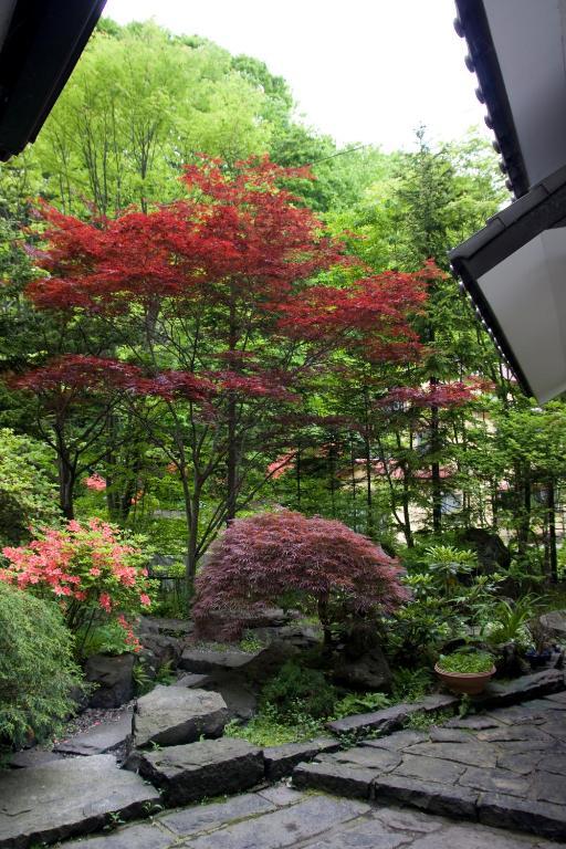 Oyado Kiyomizuya Hotell Noboribetsu Exteriör bild